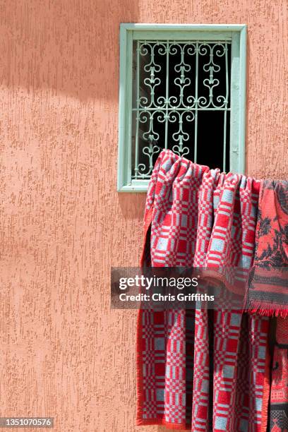 azrou, middle atlas mountains, morocco - draped blanket stock pictures, royalty-free photos & images