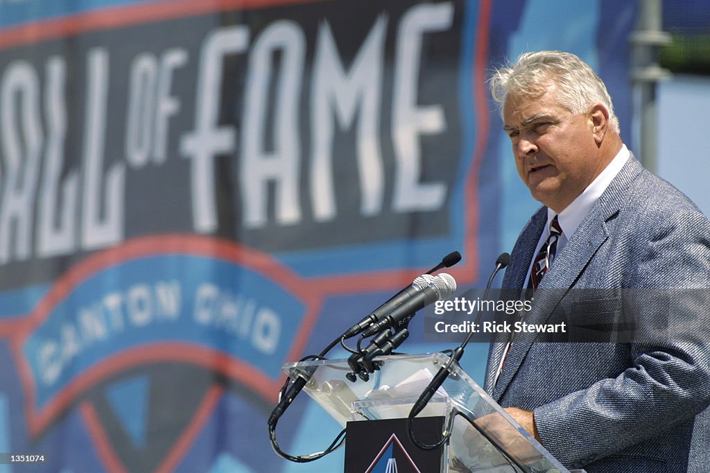 Hall of Fame Induction