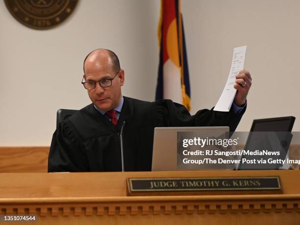 Judge Tim Fall Weld County District Court Fotografías e imágenes de stock - Getty Images