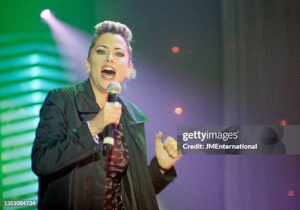 All Saints, Nicole Appleton, The 1997 MOBO Awards, New Connaught Rooms, London, 10th November 1997.