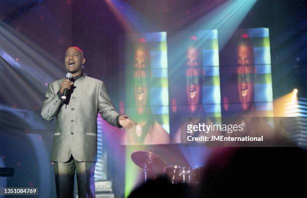 Errol Brown performs, The 1997 MOBO Awards, New Connaught Rooms, London, 10th November 1997.