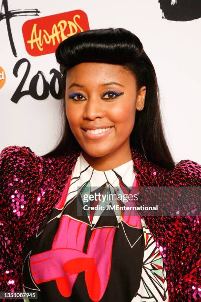 Brown attends the red carpet during The BRIT Awards 2009 Launch, The Roundhouse, London, 20th January 2009.