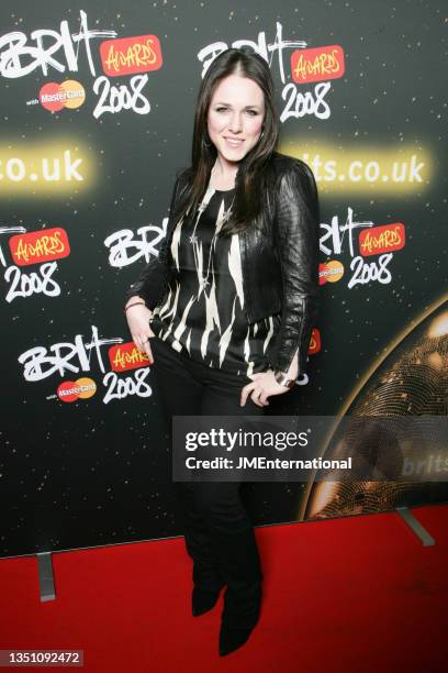 Sandi Thom attends The BRIT Awards 2008 Launch, The Roundhouse, London, 14th January 2008.