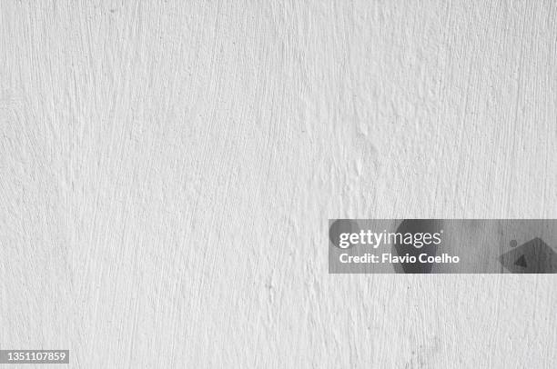 whitewashed wall surface texture - whitewashed stock pictures, royalty-free photos & images