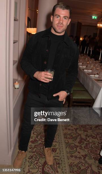 Bradley Simmonds attends the Percival 10 Year anniversary dinner at Ned's Club on November 03, 2021 in London, England.