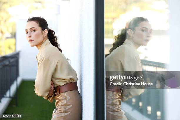 Actress Noomi Rapace is photographed for Los Angeles Times on September 30, 2021 in West Hollywood, California. PUBLISHED IMAGE. CREDIT MUST READ:...