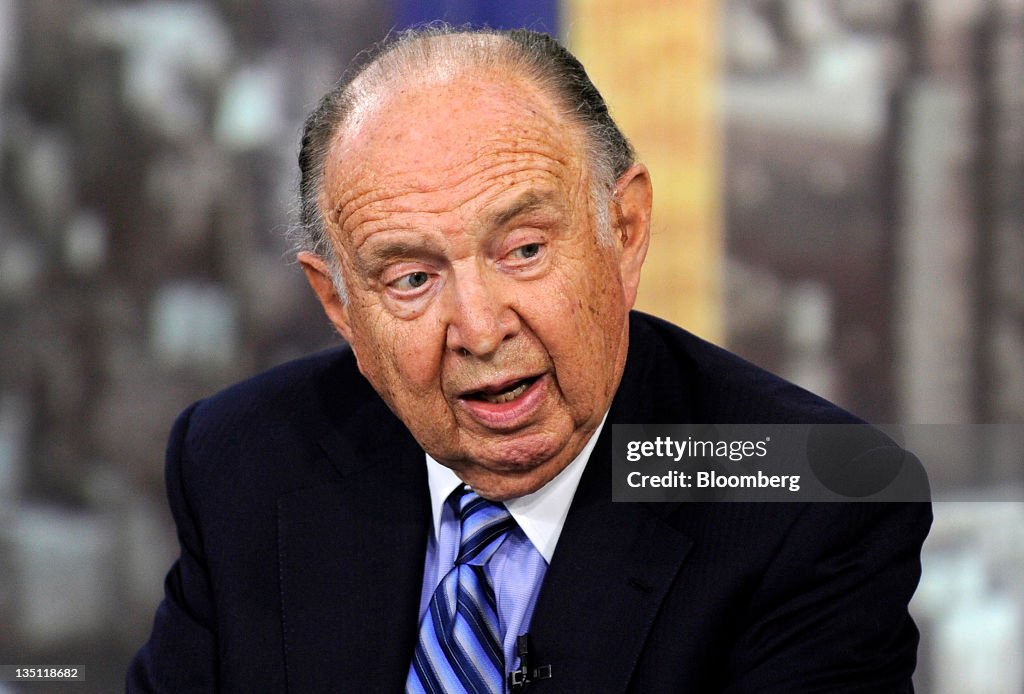 Henry Kaufman, president of Henry Kaufman & Co., speaks during a