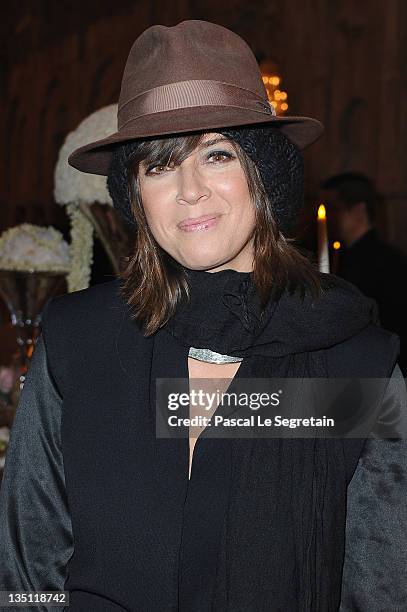 Cat Power poses as she attends the Chanel Paris-Bombay Show at Grand Palais on December 6, 2011 in Paris, France.