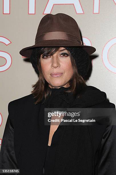 Cat Power poses as she attends the Chanel Paris-Bombay Show at Grand Palais on December 6, 2011 in Paris, France.