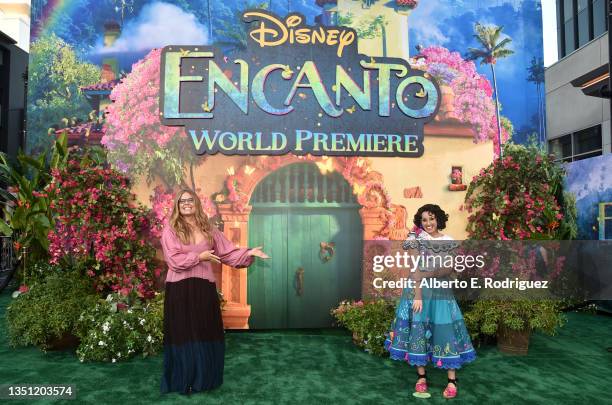 Walt Disney Animation Studios CCO & executive producer Jennifer Lee attends the world premiere of Walt Disney Animation Studios' Encanto at El...