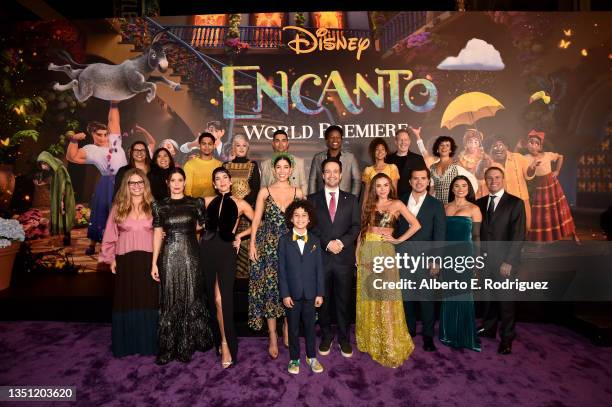 Walt Disney Animation Studios CCO & executive producer Jennifer Lee, producer Yvett Merino, composer Germaine Franco, Angie Cepeda, Rhenzy Feliz,...