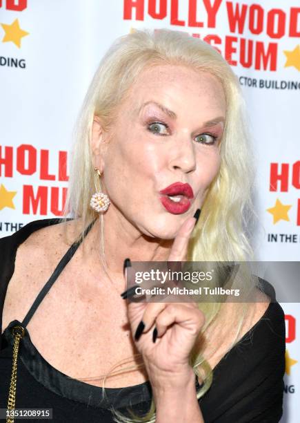 Jean Kasem attends the opening night gala for the Ghostbusters Hollywood Museum Exhibit at The Hollywood Museum on November 03, 2021 in Hollywood,...