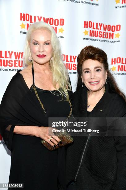 Jean Kasem and Hollywood Museum president Donelle Dadigan attend the opening night gala for the Ghostbusters Hollywood Museum Exhibit at The...