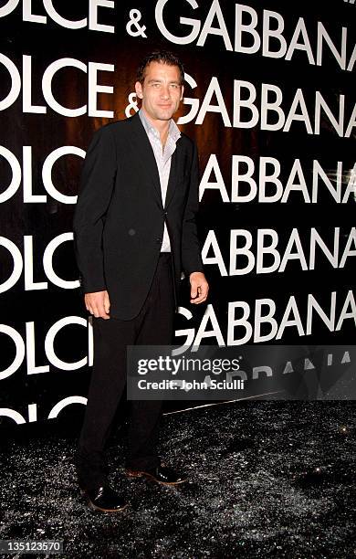 Clive Owen during 2005 Cannes Film Festival - Dolce & Gabbana Party at VIP Room in Cannes, France.