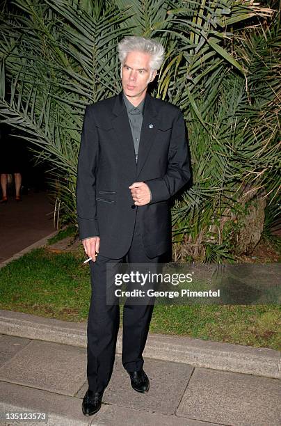 Jim Jarmusch during 2005 Cannes Film Festival - Closing Ceremony Departures at Le Palais de Festivals in Cannes, France.