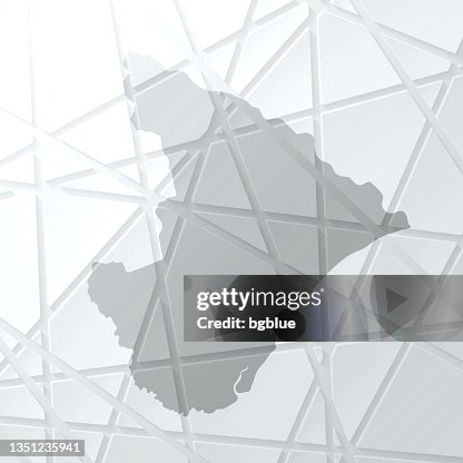 Sergipe map with mesh network on white background Sergipe map with mesh network on white background