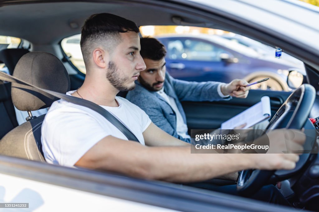 Driving school.