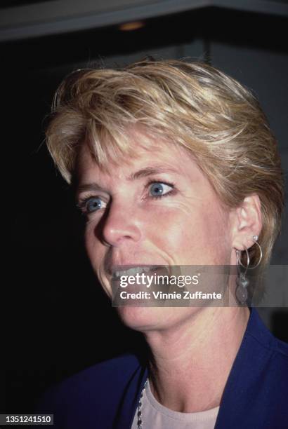 American actress Meredith Baxter attends the opening night performance of 'Forever Plaid' held at the Canon Theatre in Beverly Hills, California, 3rd...