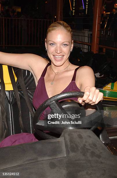 Kristin Lehman during FOX Summer 2005 All-Star Party - After Party at Santa Monica Pier in Santa Monica, California, United States.