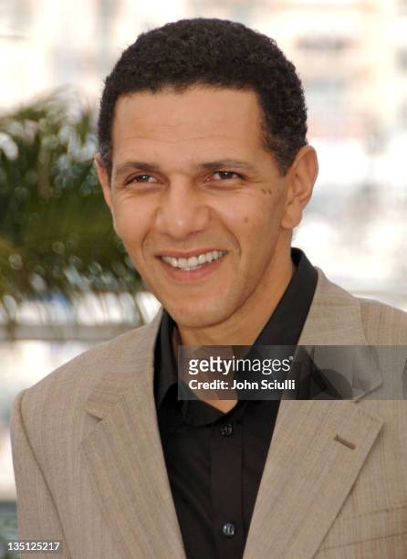 Roschdy Zem during 2006 Cannes Film Festival - "Indigenes" - Photocall at Palais des Festival in Cannes, France.