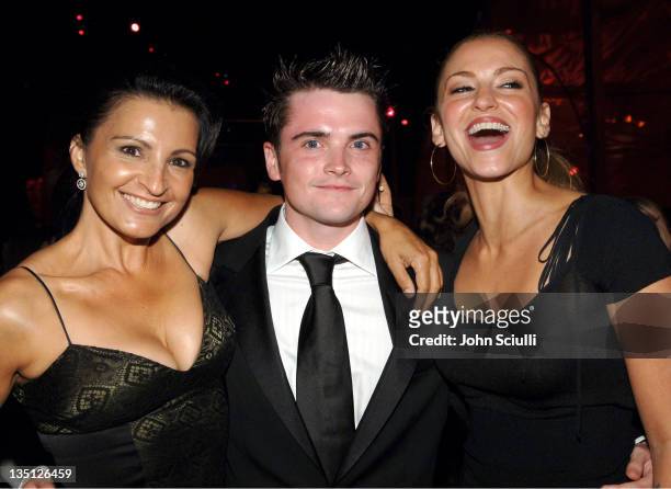Kathrine Narducci, Robert Iler and Drea de Matteo during 58th Annual Primetime Emmy Awards - HBO After Party - Red Carpet and Inside at Pacific...