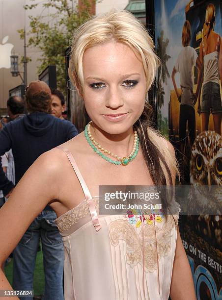 Brie Larson during "Hoot" Los Angeles Premiere - Red Carpet at The Grove in Los Angeles, California, United States.