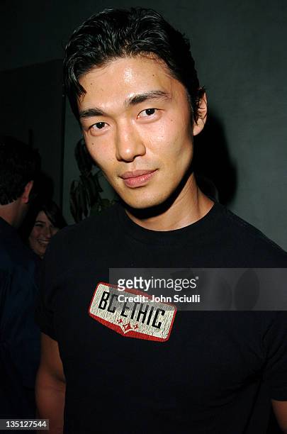 Rick Yune during Allison Melnick's Farewell Party at Concorde in Hollywood, California.