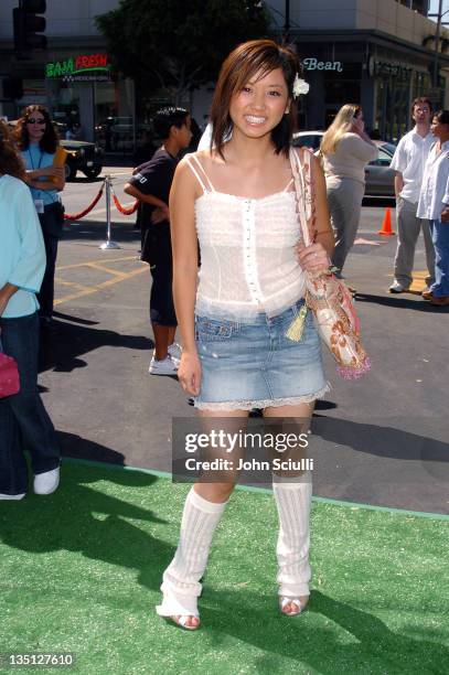 Brenda Song during "Yu-Gi-Oh!" Los Angeles Premiere - Red Carpet at Grauman's Chinese Theatre in Hollywood, California, United States.