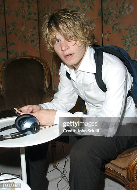 Brady Corbet during 2004 Toronto International Film Festival - HP Portrait Studio Presented By WireImage and Kontent Publishing - Day 5 at...