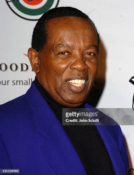 Lou Rawls during 3rd Annual "Feast of San Gennaro L.A." Gala, "Prima Notte" at Grove Drive in Los Angeles, California, United States.