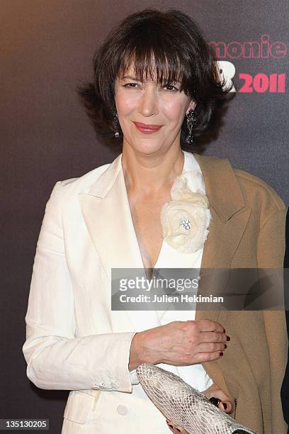 Anne Alvaro attends the 36th Cesar Film Awards at Theatre du Chatelet on February 25, 2011 in Paris, France.