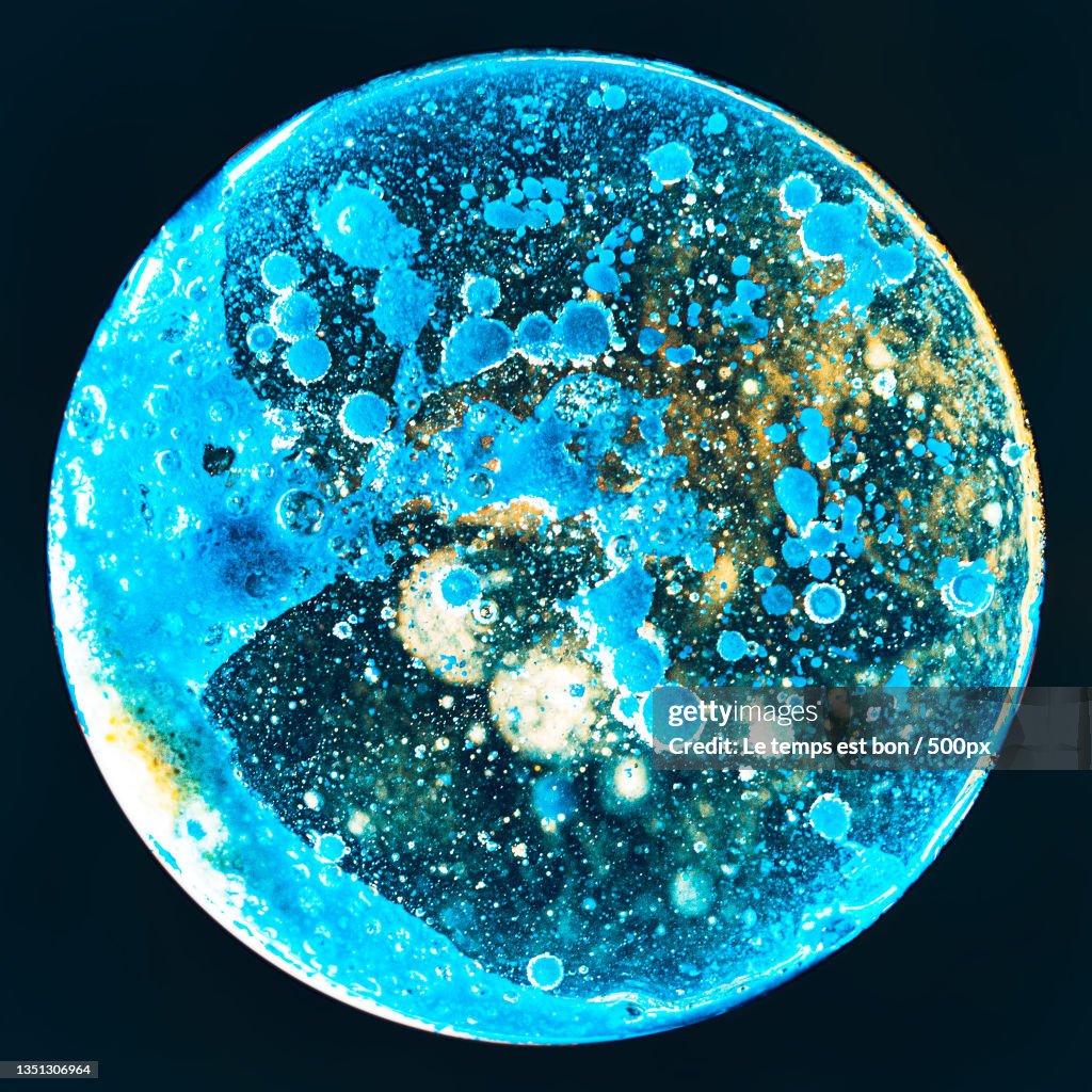 Close-up of water against black background,Lille,France