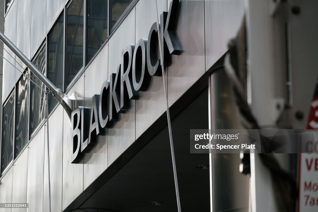 Coal Workers Union Pickets Outside BlackRock Investors In New York City