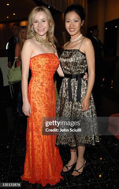 Mika Boorem and Yi Ding during "Smile" Los Angeles Premiere - After Party at Arclight Theater in Hollywood, California, United States.