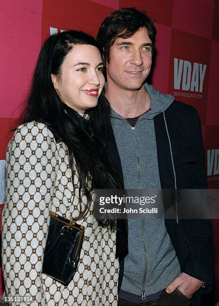 Shiva Rose McDermott and Dylan McDermott during Eve Ensler's "The Good Body" Opening Night Benefit for V-Day L.A. 2006 - Red Carpet at Wadsworth...