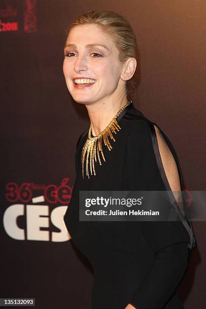 Julie Gayet attends the 36th Cesar Film Awards at Theatre du Chatelet on February 25, 2011 in Paris, France.