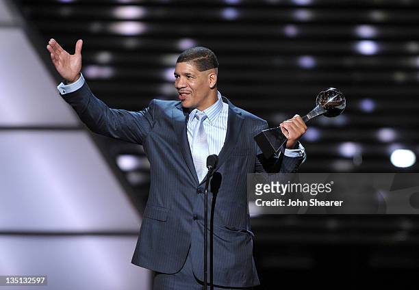 Dewey Bozella accepts the Arthur Ashe Courage Award onstage at The 2011 ESPY Awards held at the Nokia Theatre L.A. Live on July 13, 2011 in Los...