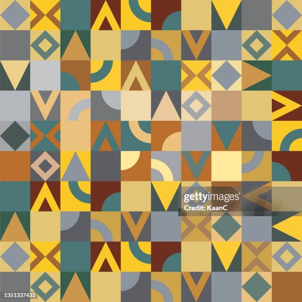 Geometric Mural Wallpaper Seamless Geometric Patterns Bundle Stock ...