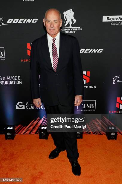 Marine Corps general John F. Kelly attends Headstrong Washington DC Gala at Andrew W. Mellon Auditorium on November 03, 2021 in Washington, DC.