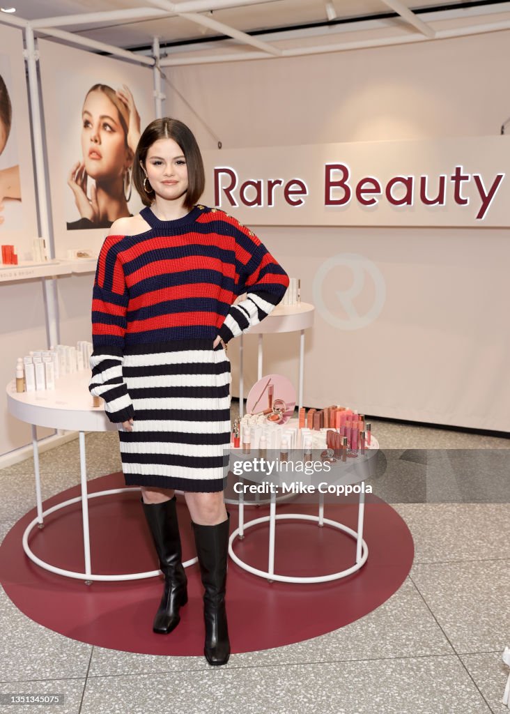 Rare Beauty Founder And Creator Selena Gomez Visits Sephora Times Square