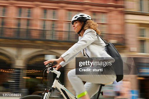 Cycling commuter Cycling commuter