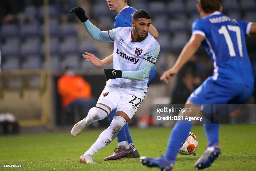 KRC Genk v West Ham United - Group H - UEFA Europa League