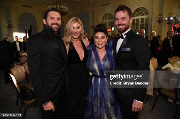 Galardi, Natalie Galardi, Sequoia Schmidt and John McEvoy attend the Denali Foundation Gala on November 04, 2021 in New York City.