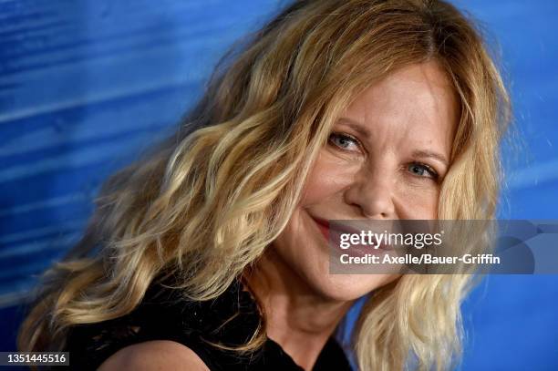 Meg Ryan attends amfAR Gala Los Angeles 2021 on November 04, 2021 in West Hollywood, California.