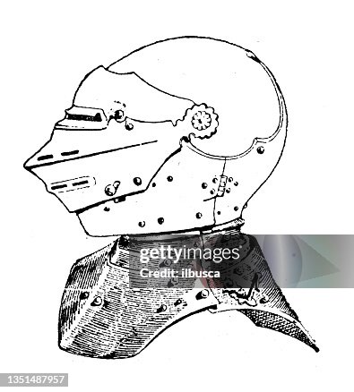 Antique illustration: Ruff collar Antique illustration: Ruff collar