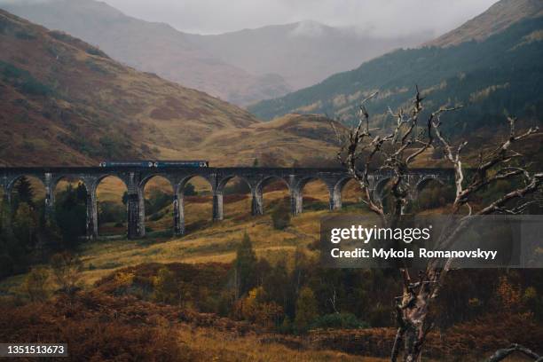 photo of glenfinnan viaduct - glenfinnan stock-fotos und bilder