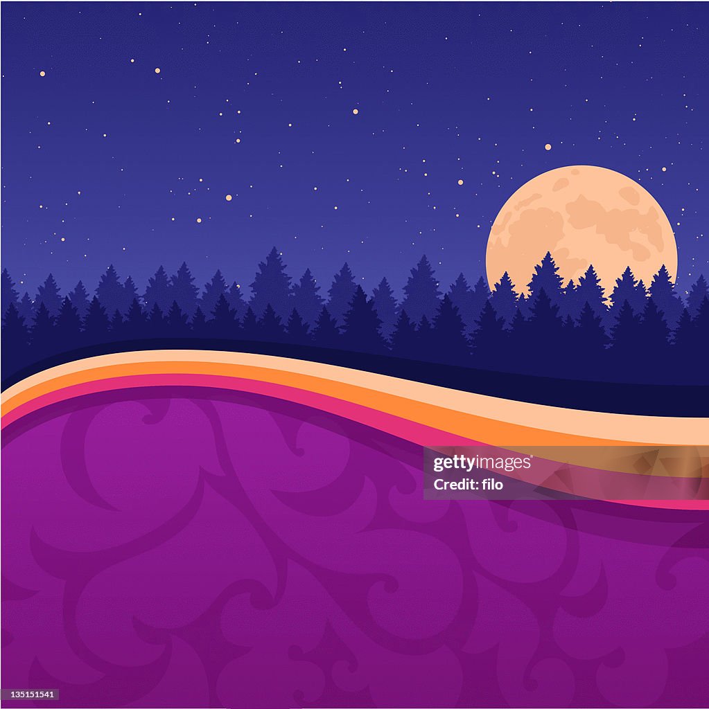 Simple Background Design Night Night Background High-Res Vector Graphic - Getty Images