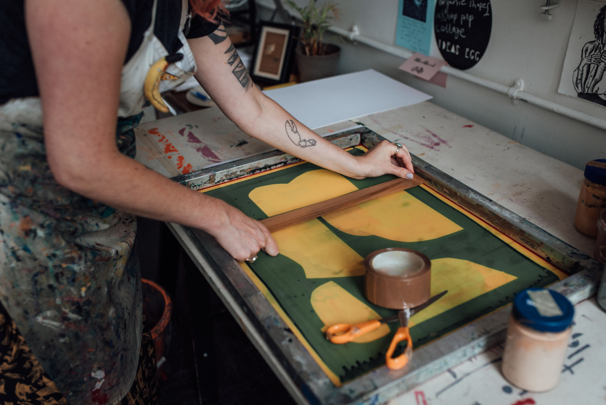 screen printing workshop
