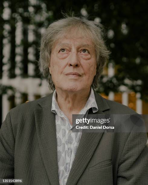 Playwright and screenwriter Tom Stoppard is photographed for New York Times on September 27, 2018 in New York City. PUBLISHED IMAGE.