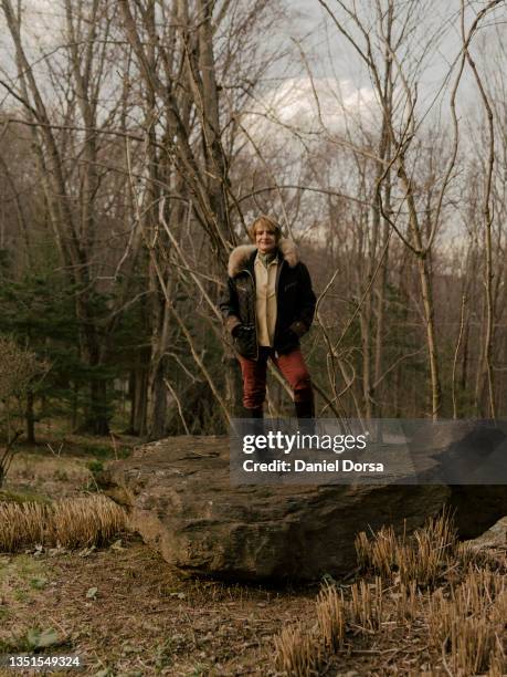 Actress/singer Patti LuPone is photographed for New York Magazine on April 15, 2020 in Kent, Connecticut.